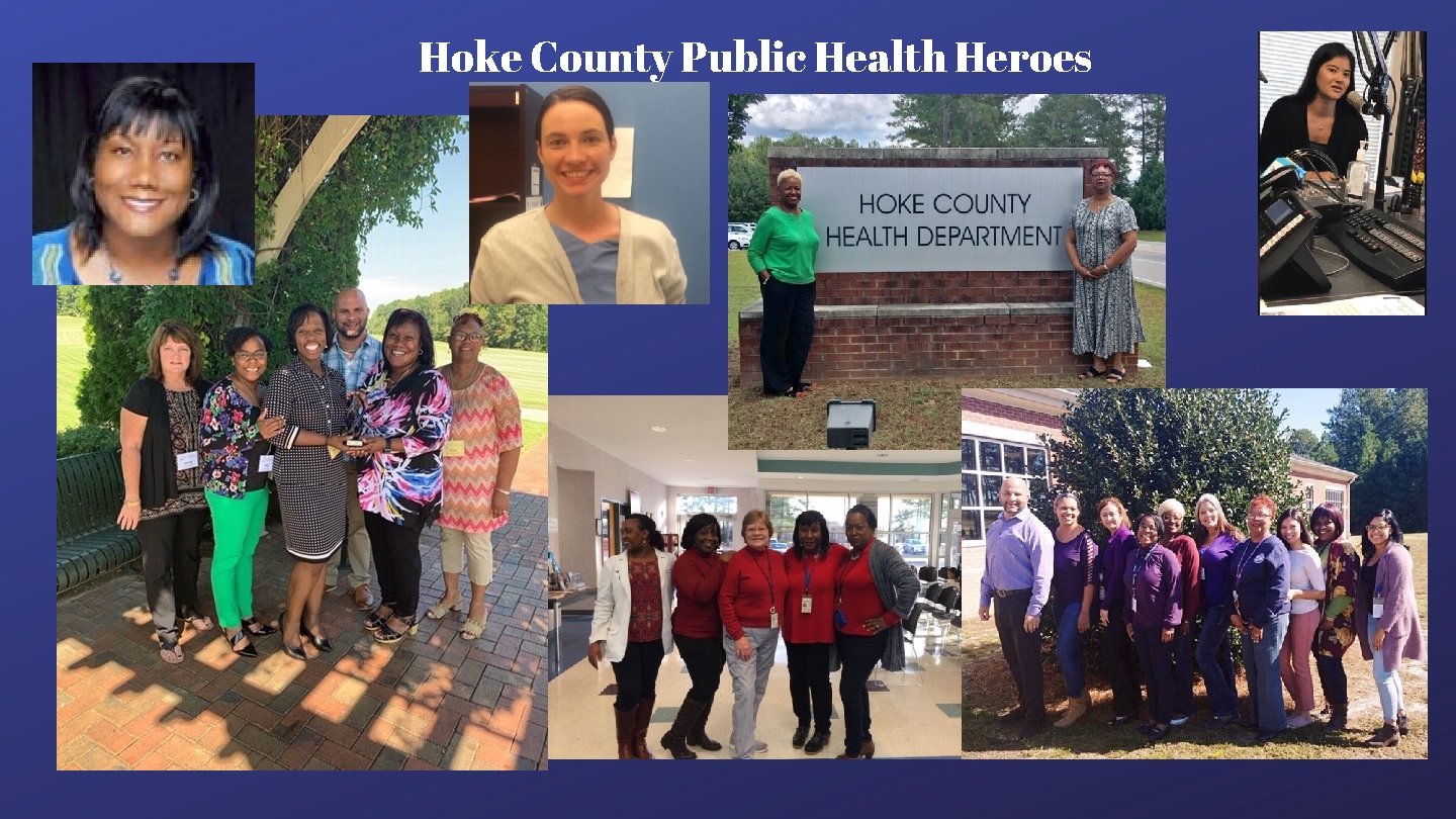 Hoke County Public Health Heroes 