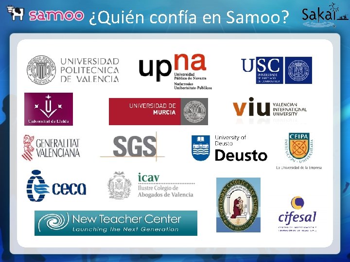¿Quién confía en Samoo? 