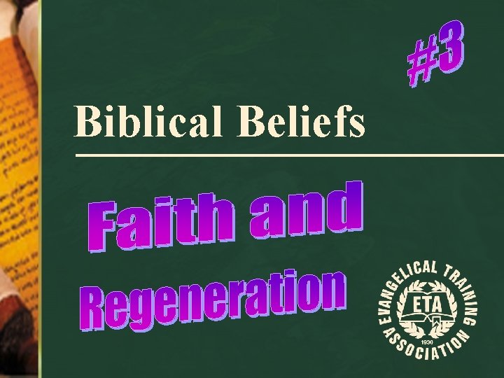 Biblical Beliefs 
