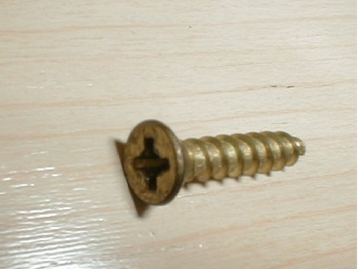 59. Flathead Wood Screw 