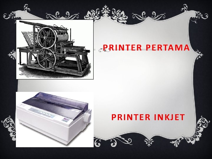 PRINTER INKJET 