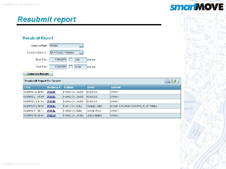 COMMERCIAL-IN-CONFIDENCE Resubmit report COMMERCIAL-IN-CONFIDENCE 
