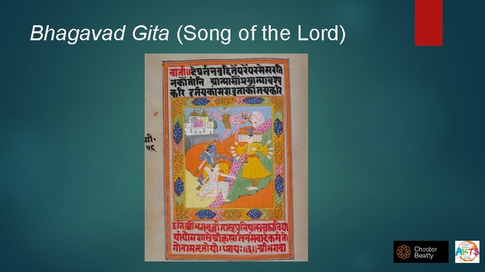 Bhagavad Gita (Song of the Lord) 