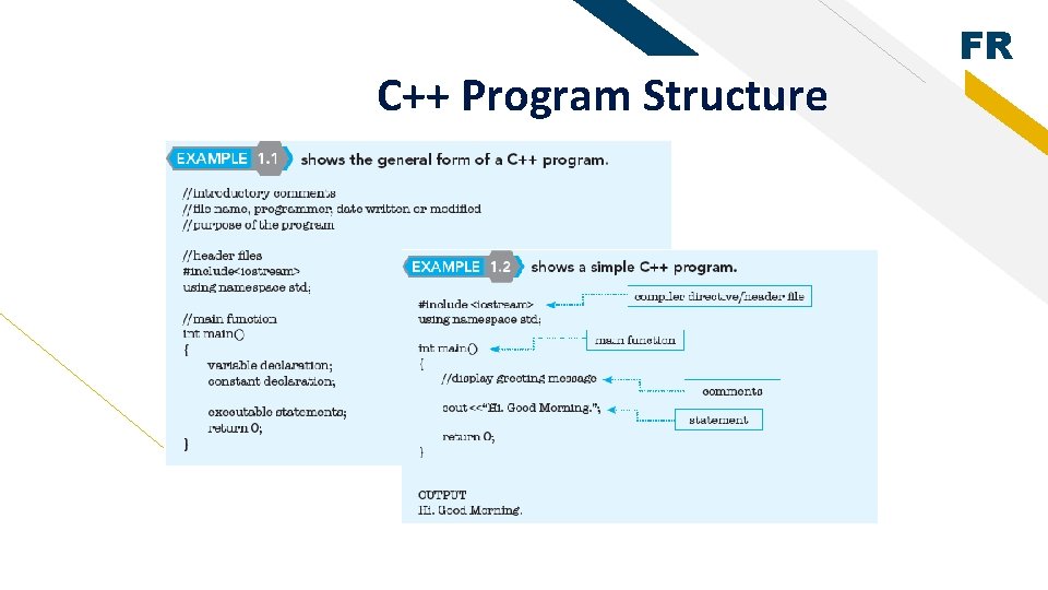 C++ Program Structure FR 