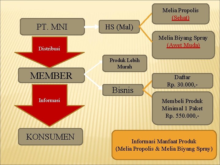 Melia Propolis (Sehat) PT. MNI MNHP (Aus) HS (Mal) Melia Biyang Spray (Awet Muda)