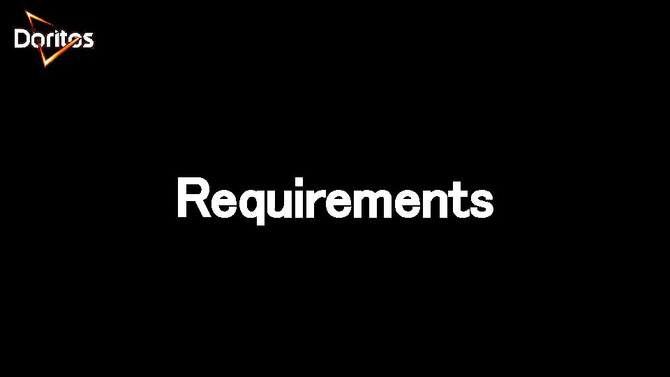 Requirements 