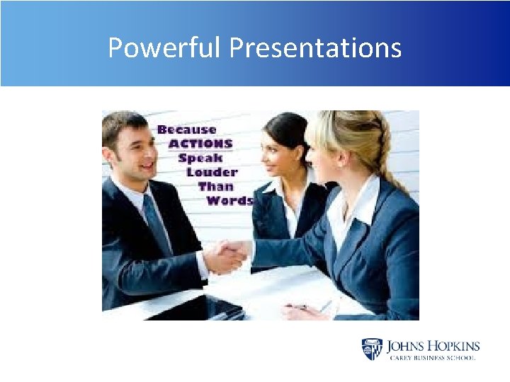 Powerful Presentations 