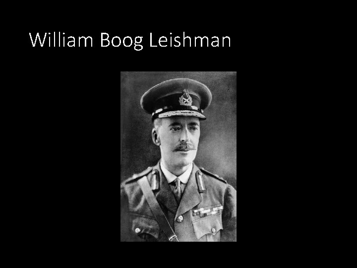 William Boog Leishman 