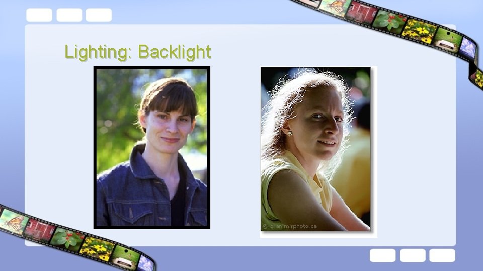 Lighting: Backlight 