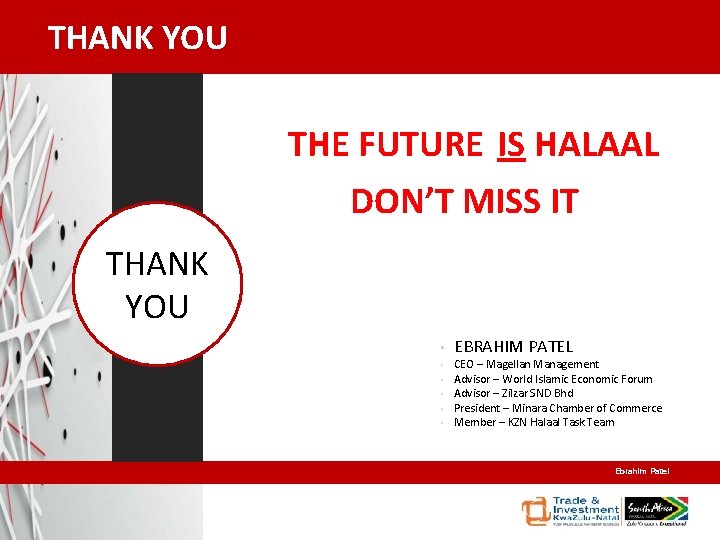 THANK YOU THE FUTURE IS HALAAL DON’T MISS IT THANK YOU • • •