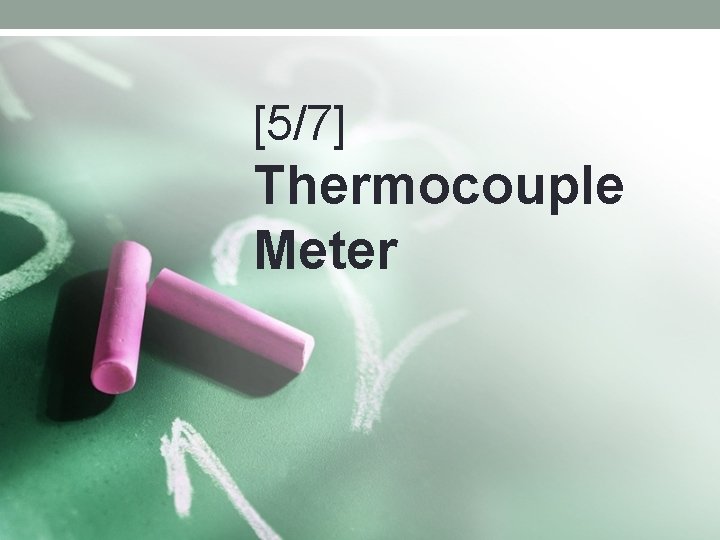 [5/7] Thermocouple Meter 