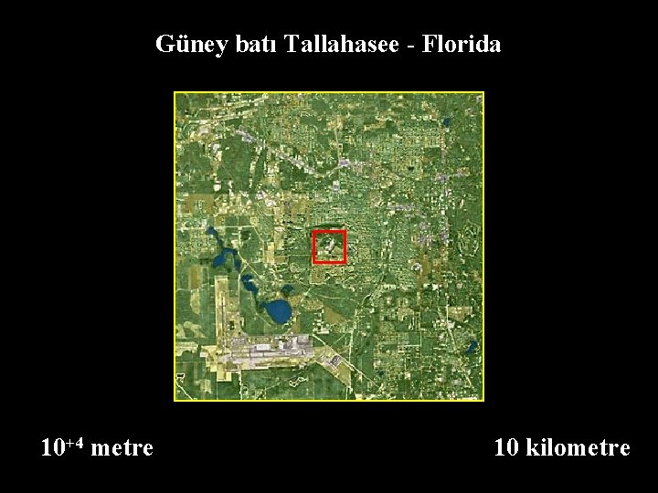 Güney batı Tallahasee - Florida 10+4 metre 10 kilometre 