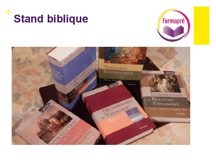 + Stand biblique 