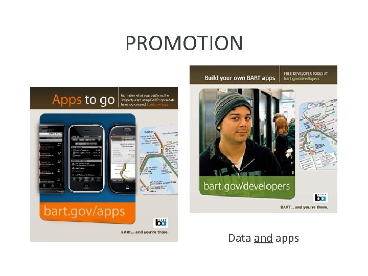 PROMOTION Data and apps 