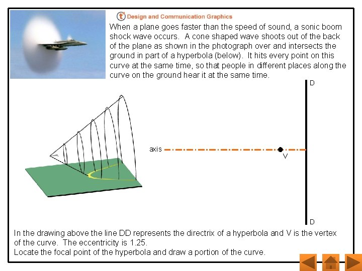 When a plane goes faster than the speed of sound, a sonic boom shock