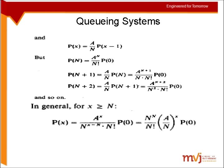 Queueing Systems 