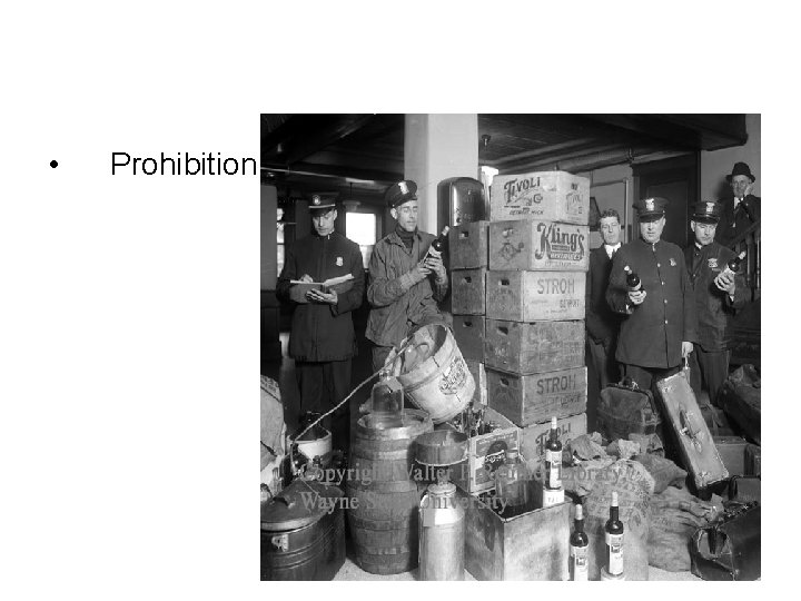  • Prohibition 