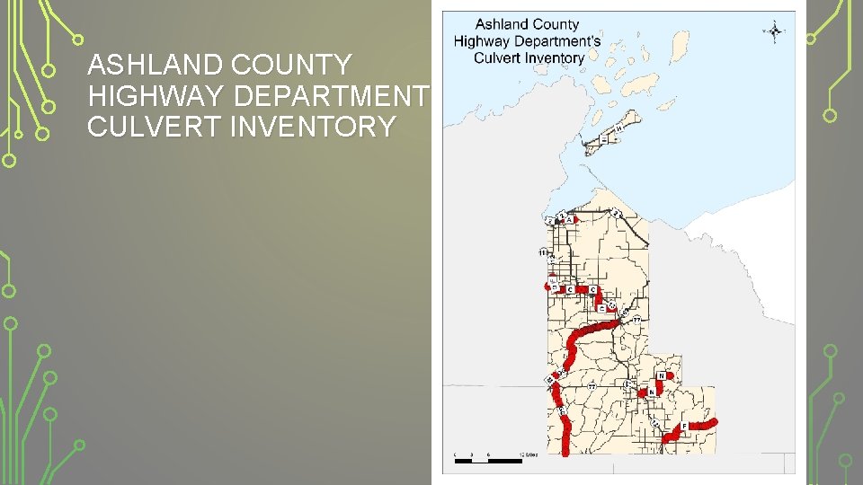 ASHLAND COUNTY HIGHWAY DEPARTMENT CULVERT INVENTORY 