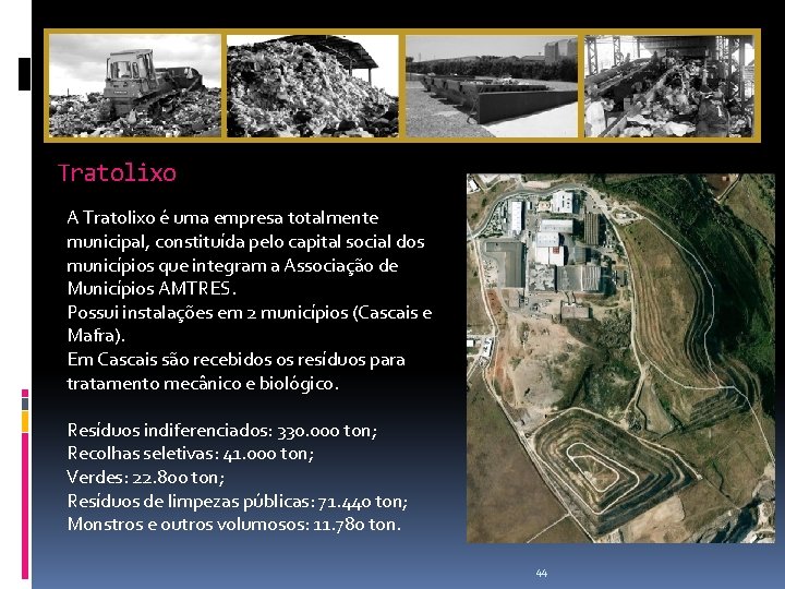 Tratolixo A Tratolixo é uma empresa totalmente municipal, constituída pelo capital social dos municípios