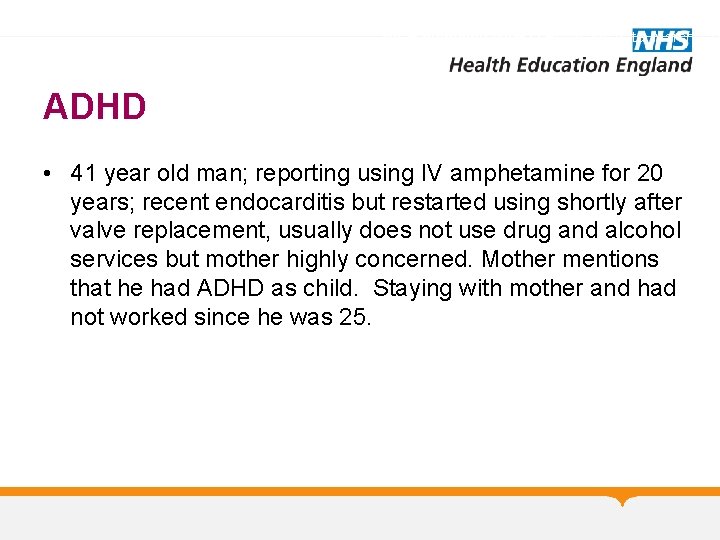 Attention deficit hyperactivity disorder: diagnosis and management NICE guideline [NG 87] Published date: March