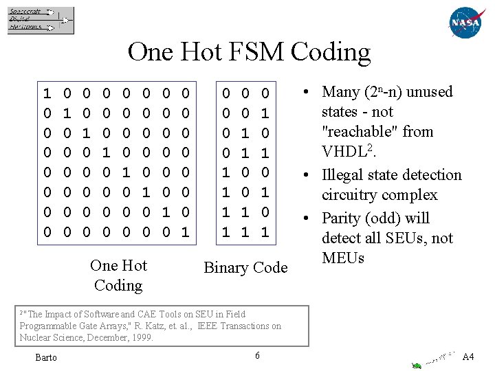 One Hot FSM Coding 1 0 0 0 0 0 0 0 0 1