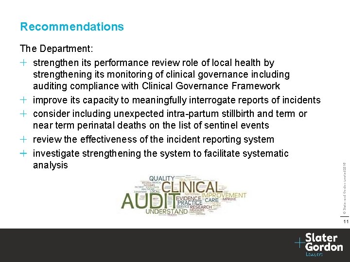 The Department: strengthen its performance review role of local health by strengthening its monitoring