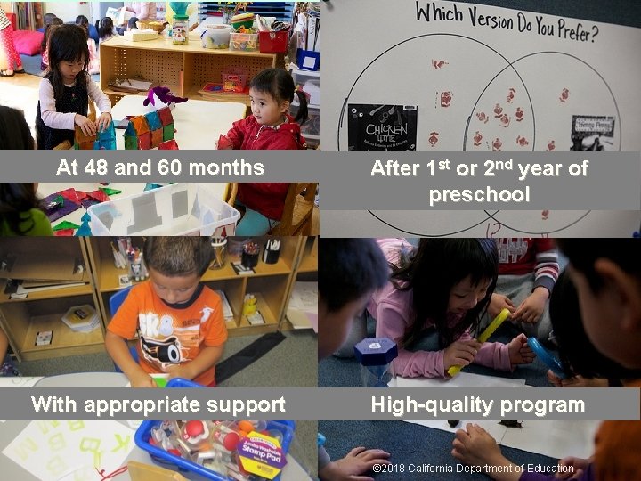 Foundations At 48 and 60 months After 1 st or 2 nd year of