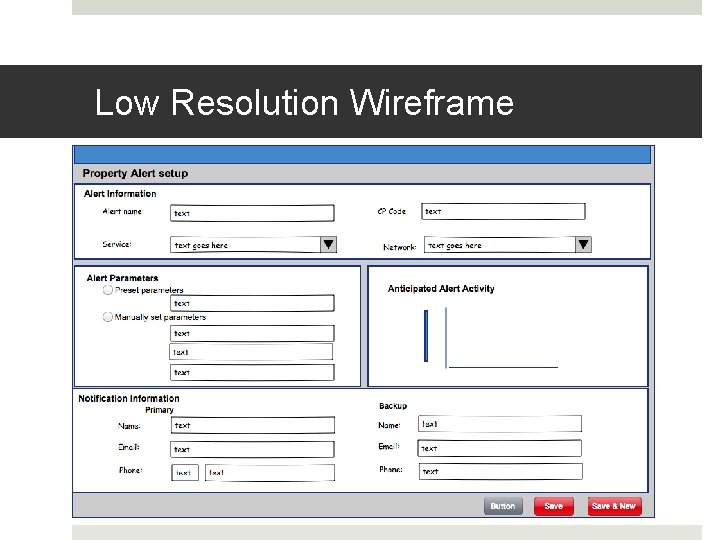 Low Resolution Wireframe 