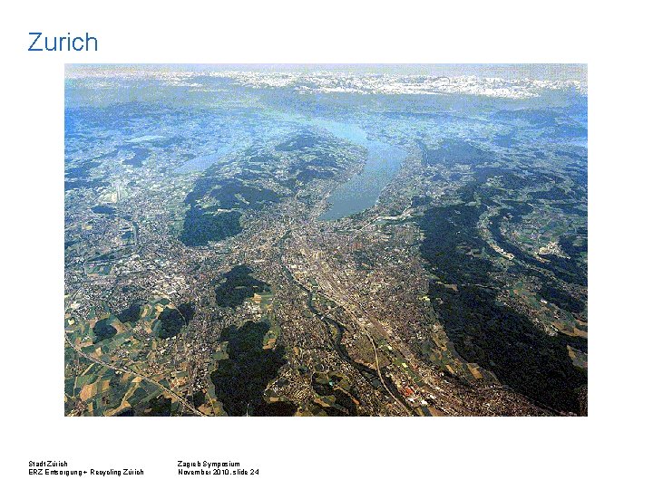 Zurich Stadt Zürich ERZ Entsorgung + Recycling Zürich Zagreb Symposium November 2010, slide 24