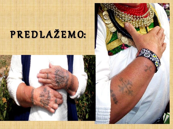P R E D L A Ž E M O: 