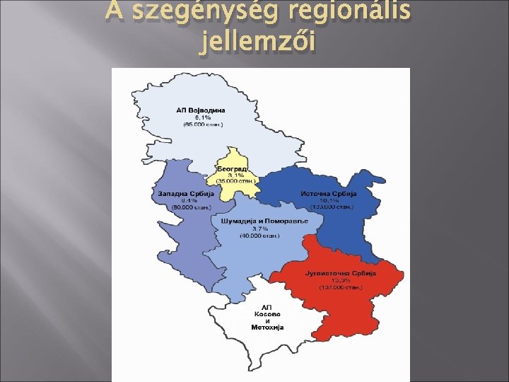 A szegénység regionális jellemzői 