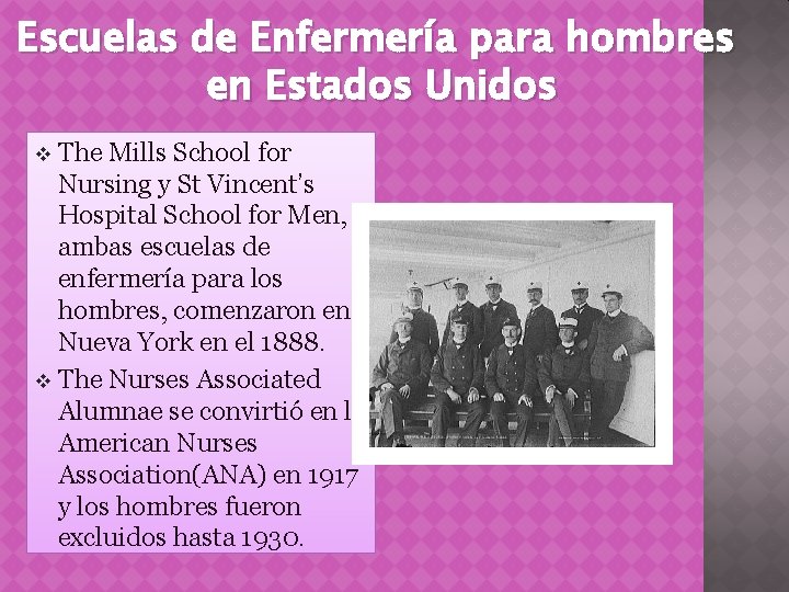 Escuelas de Enfermería para hombres en Estados Unidos The Mills School for Nursing y