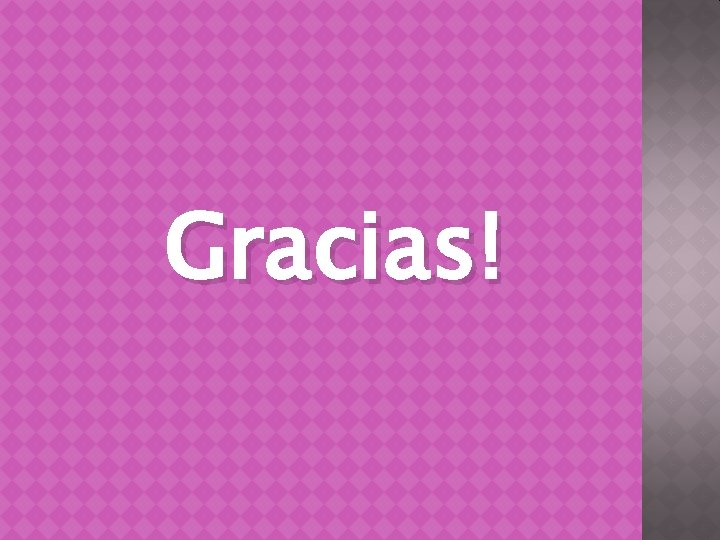 Gracias! 