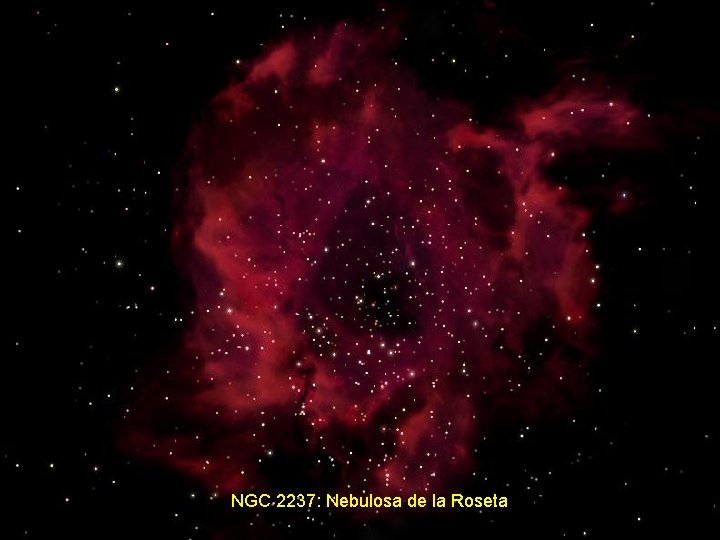 NGC 2237: Nebulosa de la Roseta 