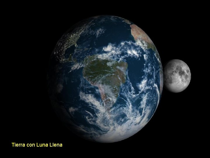Tierra con Luna Llena 