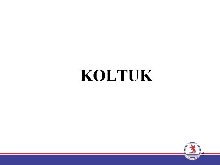 KOLTUK 51 