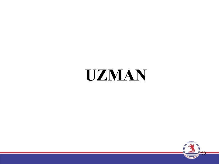 UZMAN 58 