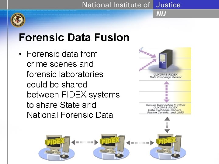 Forensic Data Fusion • Forensic data from crime scenes and forensic laboratories could be
