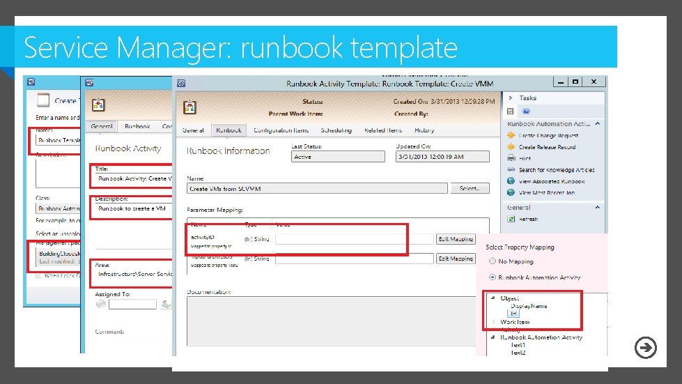 Service Manager: runbook template 