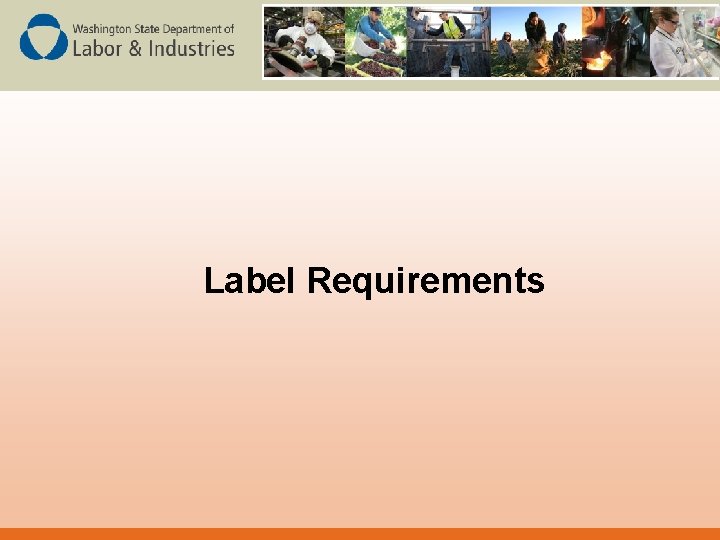 Label Requirements 