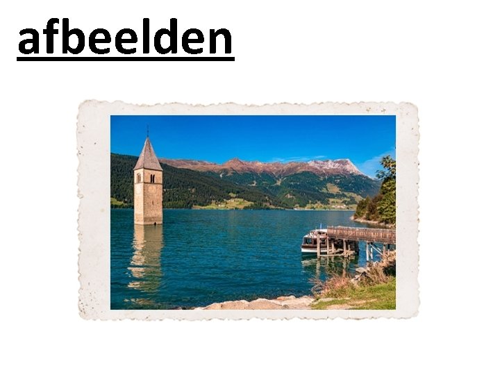 afbeelden 