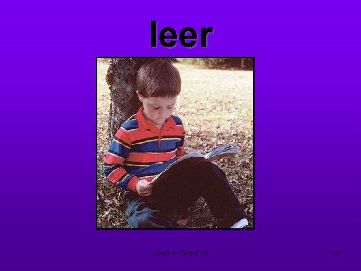 leer Level 1 --Tema 1 A 14 