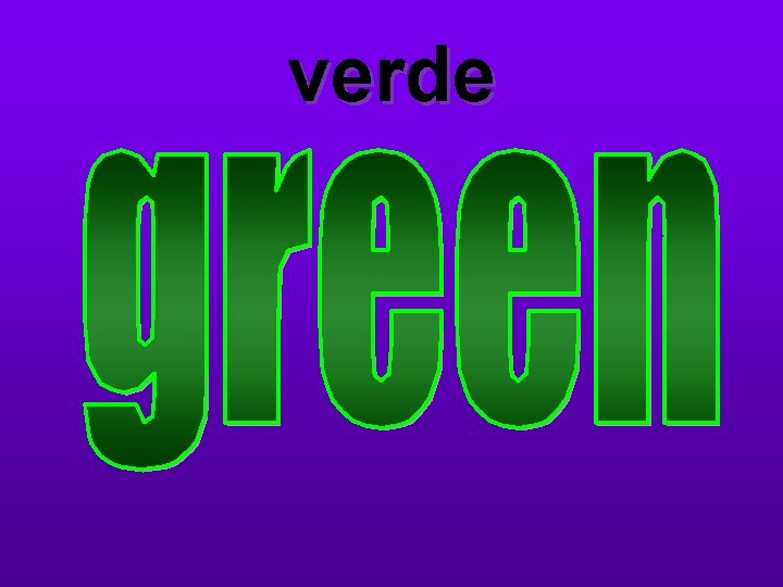 verde 