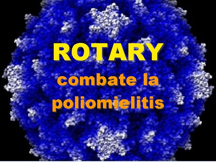 ROTARY combate la poliomielitis 