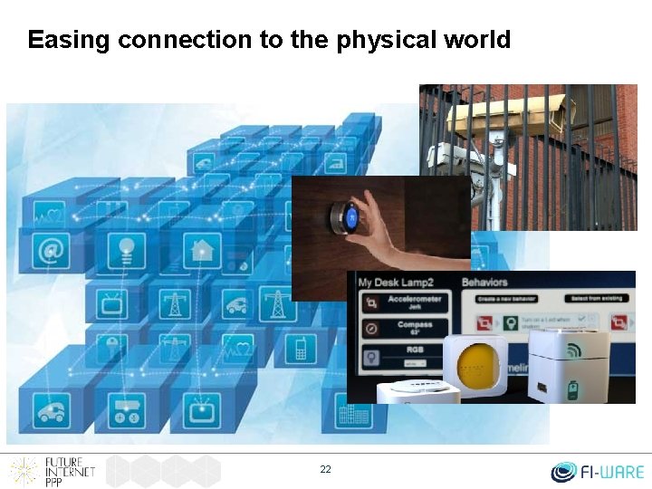 Easing connection to the physical world 22 