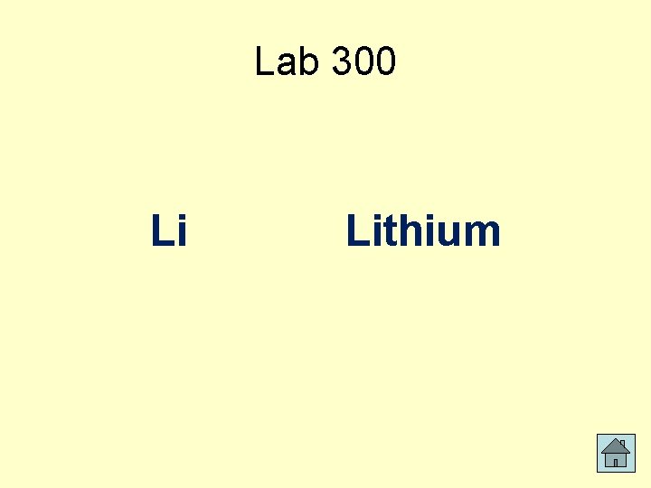 Lab 300 Li Lithium 
