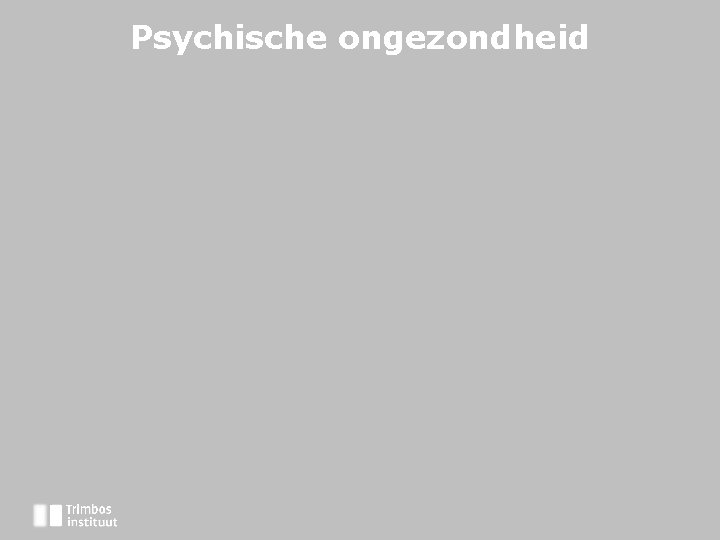 Psychische ongezondheid 