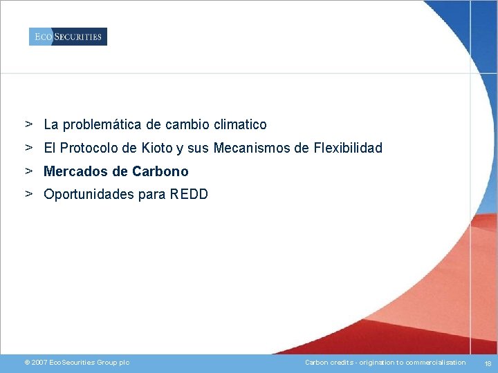 > La problemática de cambio climatico > El Protocolo de Kioto y sus Mecanismos