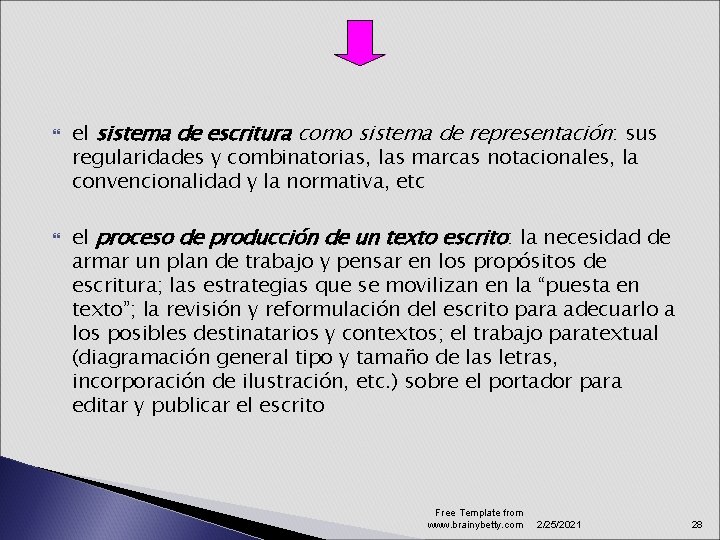  el sistema de escritura como sistema de representación: sus regularidades y combinatorias, las