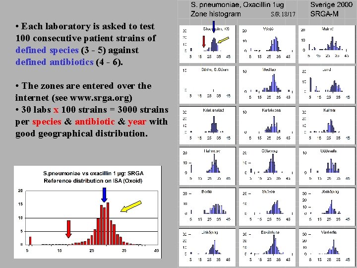 S/R 18/17 • Each laboratory is asked to test 100 consecutive patient strains of